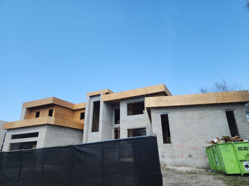roofing project near S The Riveria Street in Tampa