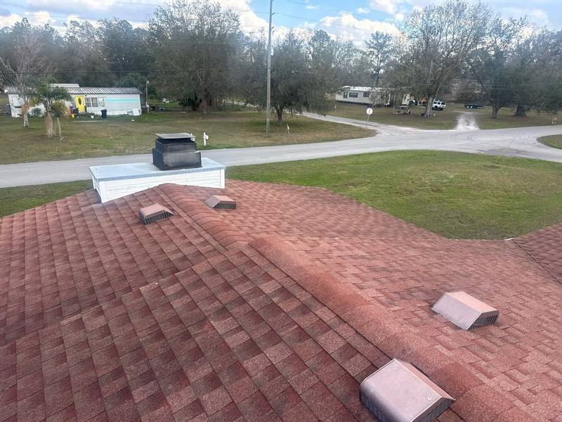 roofing project near Fox Ridge Blvd in Zephyrhills