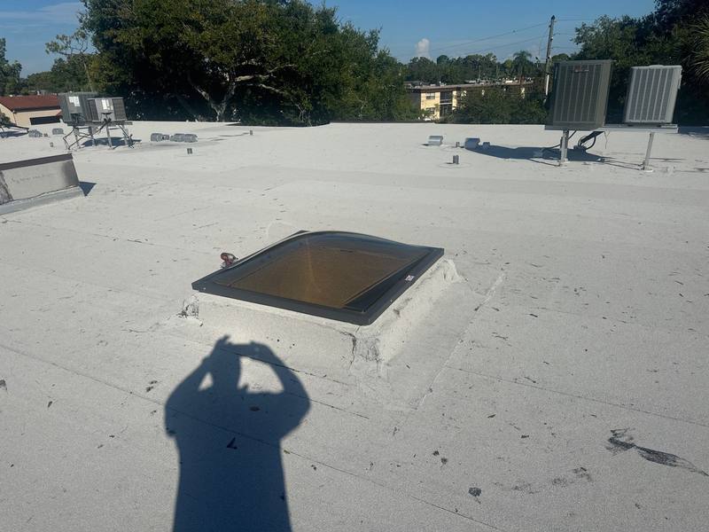 completed roofing project in Clearwater FL