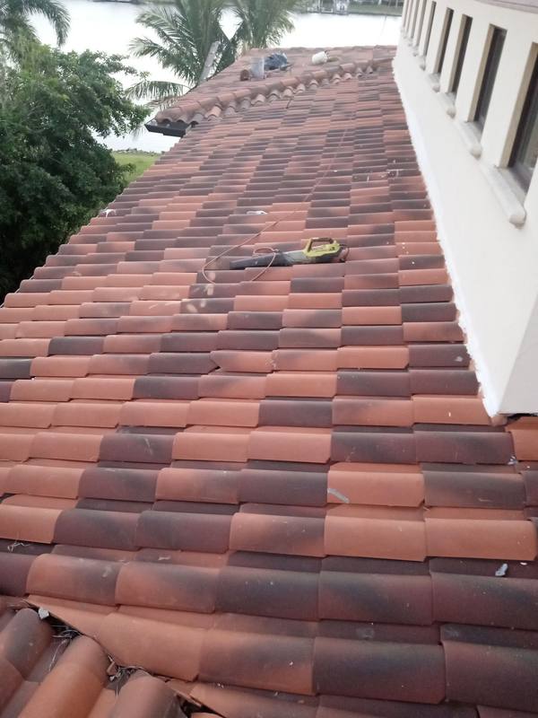 roofing project near Balibay Rd in Apollo Beach