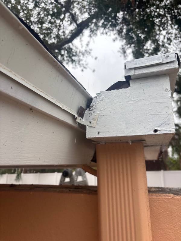 residential roof repair by Hloska Roofing in Clearwater