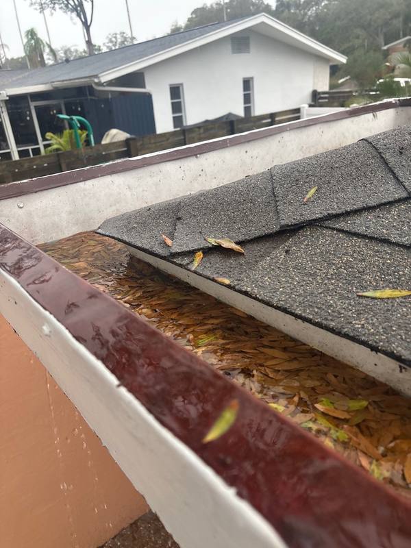 completed roofing project in Clearwater FL