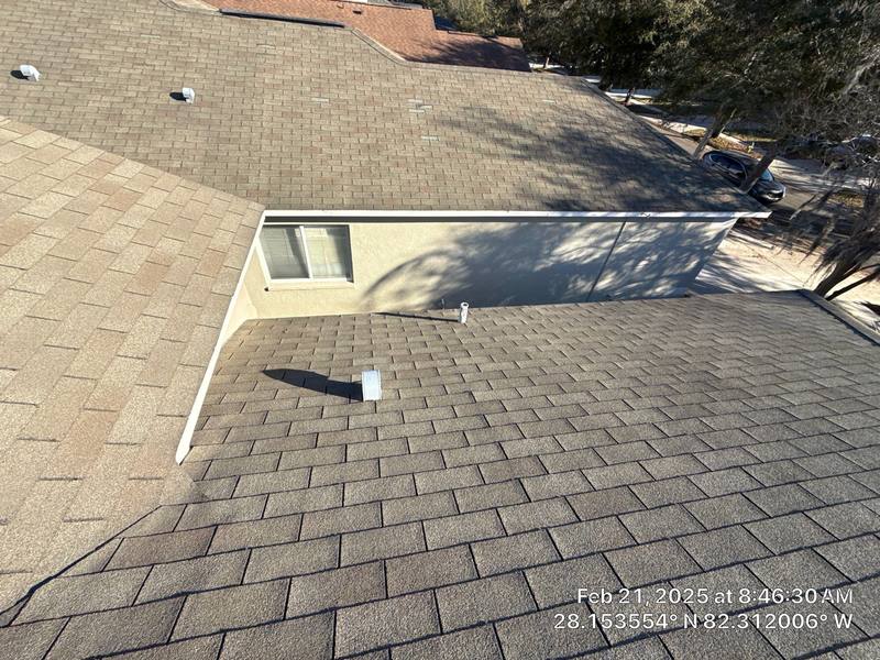 roofing project near Portside St in Tampa