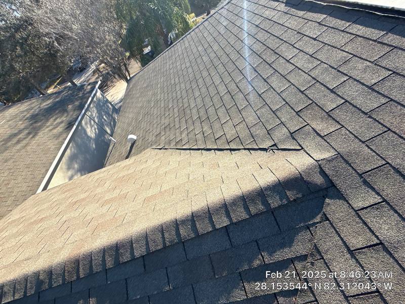 roofing project near Portside St in Tampa