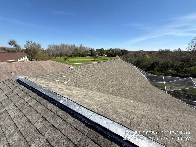 roofing project near Waterford Landing in Lutz