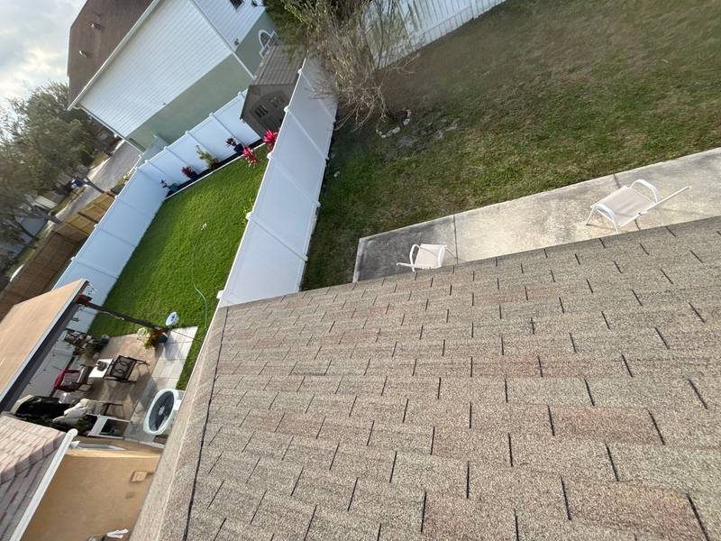 completed roofing project in Riverview FL