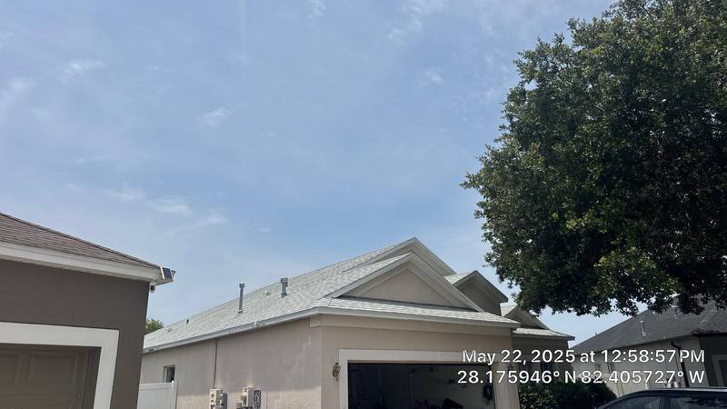 roofing project near Panacea Court in Lutz