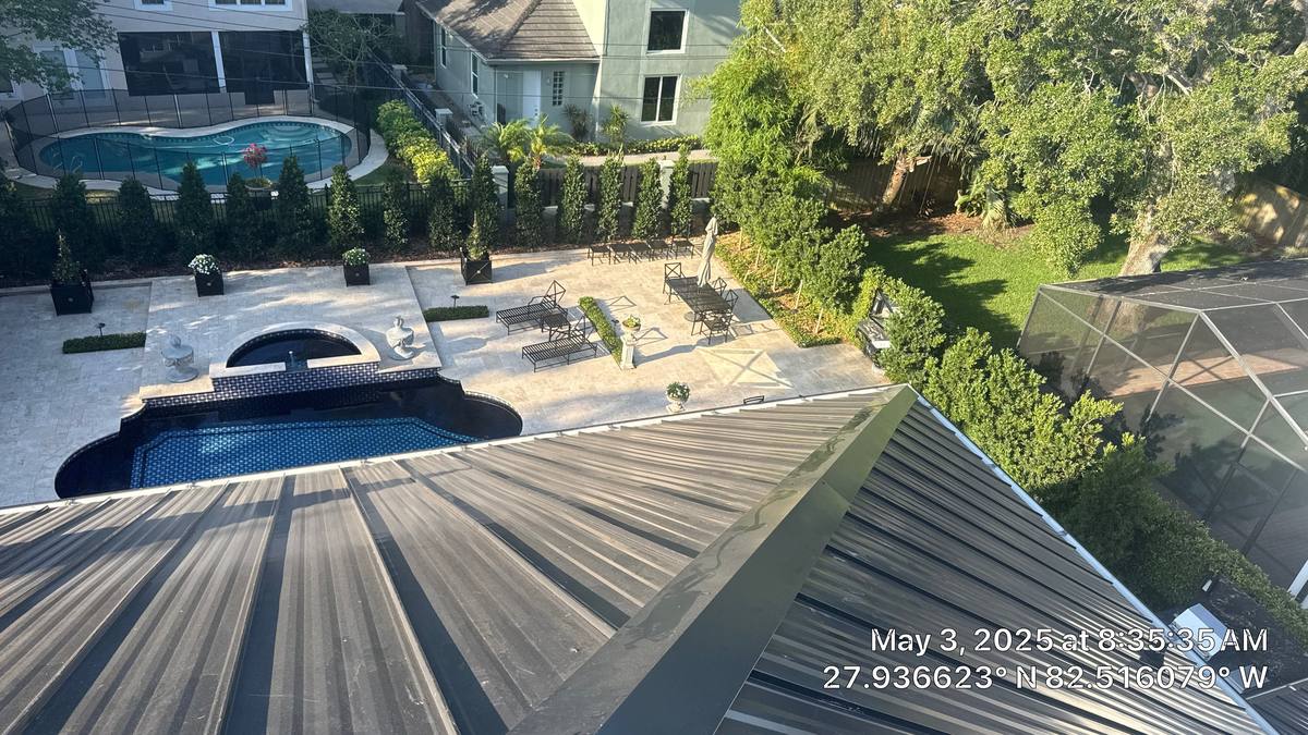 metal roof replacement in Tampa, Florida