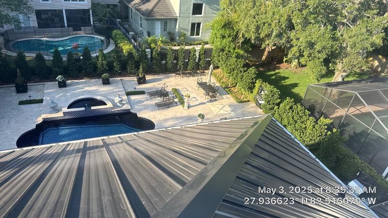 completed roofing project in Tampa FL