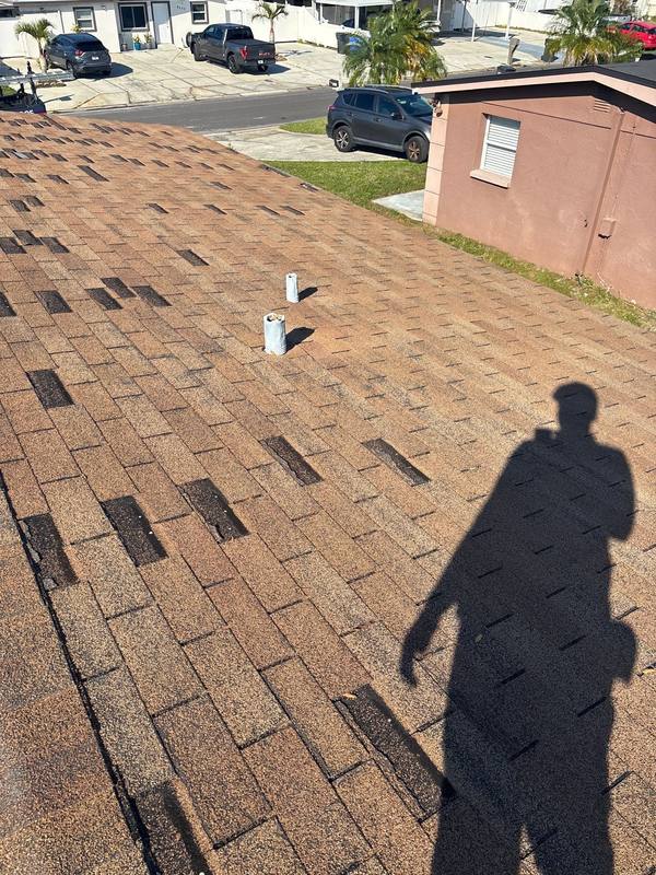 roofing project near W Jean Street in Tampa