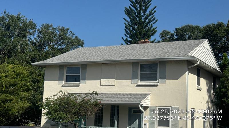 roofing project near Swann Drive in Tampa