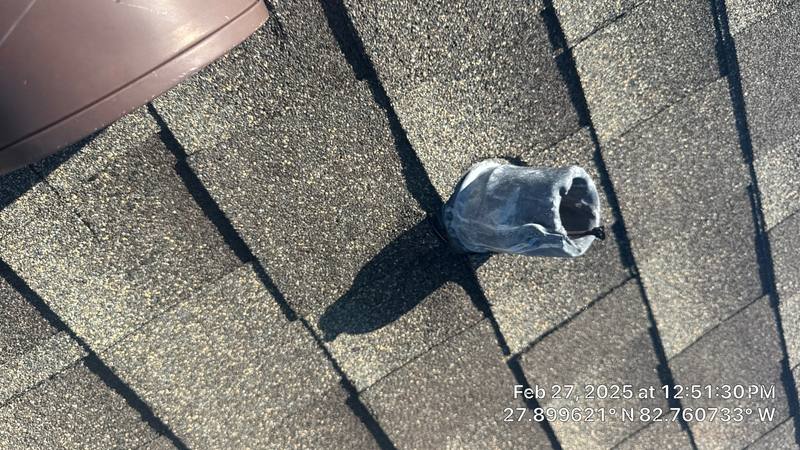 completed roofing project in Largo FL