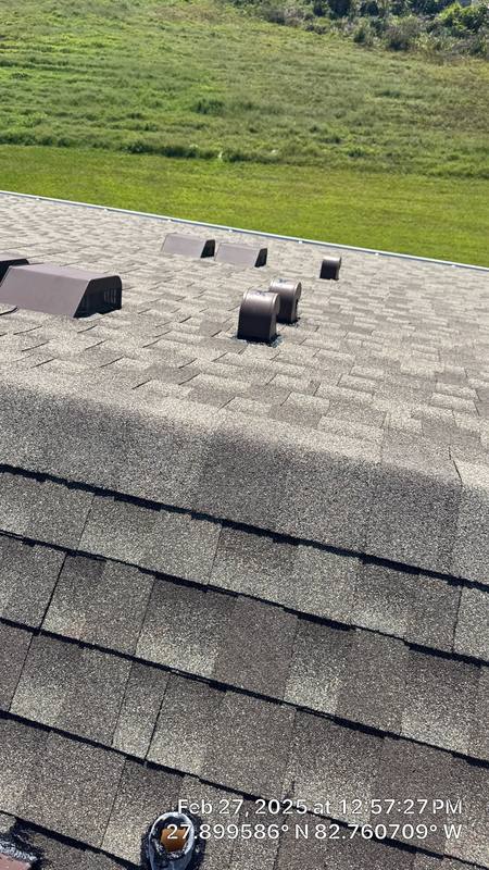 roofing project near Christie Drive in Largo
