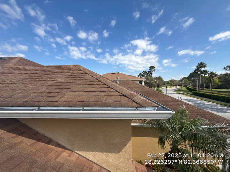 residential shingle roof replacement by Hloska Roofing in Wesley Chapel
