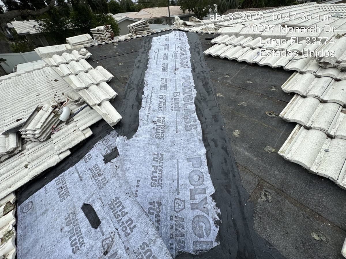 tile roof replacement in Largo, Florida