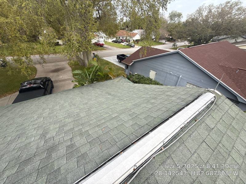 roofing project near Pinebrook Lane in Hudson