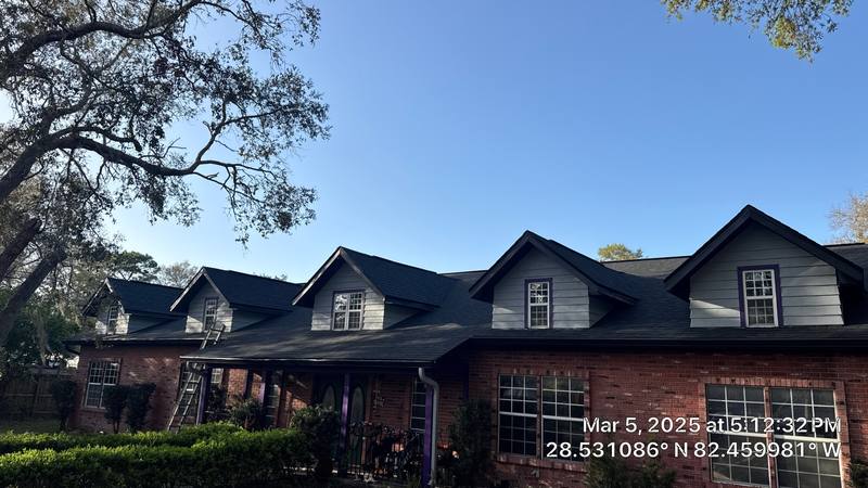 roofing project near Tampa St in Brooksville