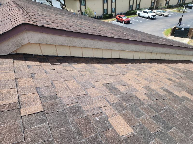 completed roofing project in Largo FL