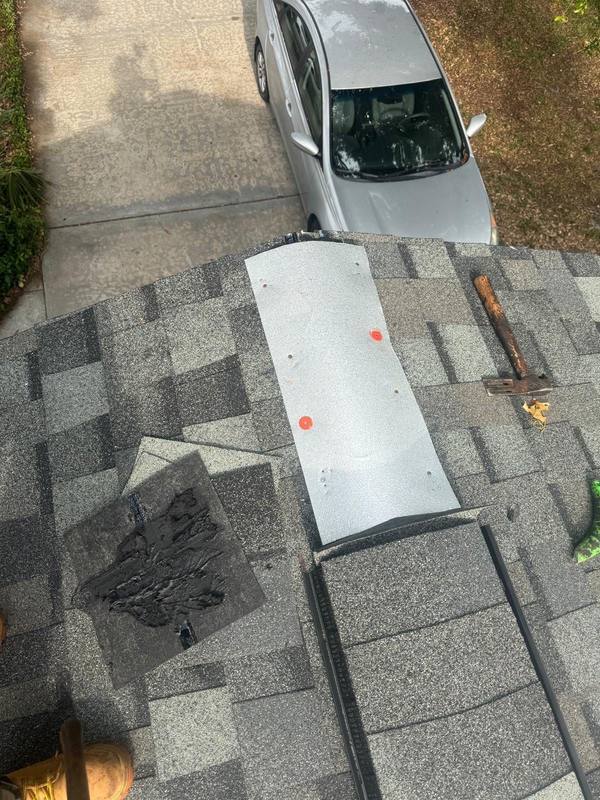 completed roofing project in Palm Harbor FL