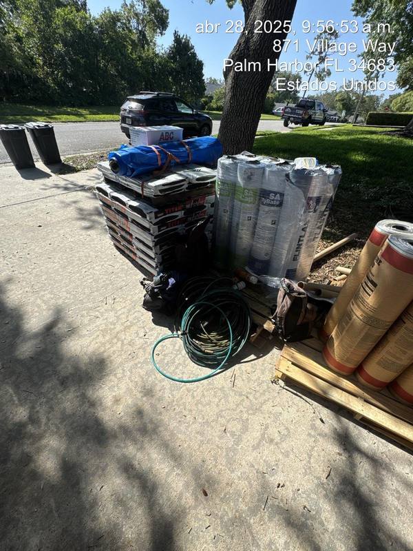 residential shingle roof replacement by Hloska Roofing in Palm Harbor
