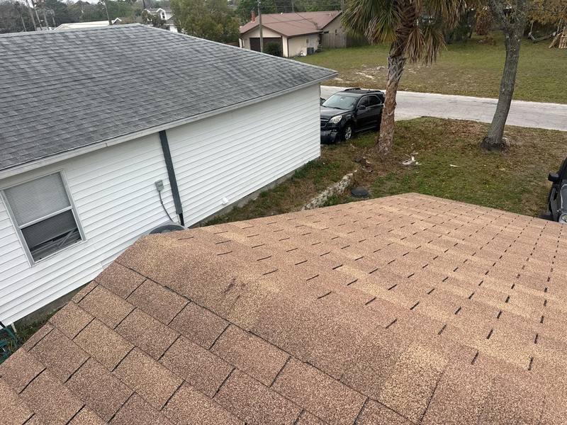 completed roofing project in Hudson FL