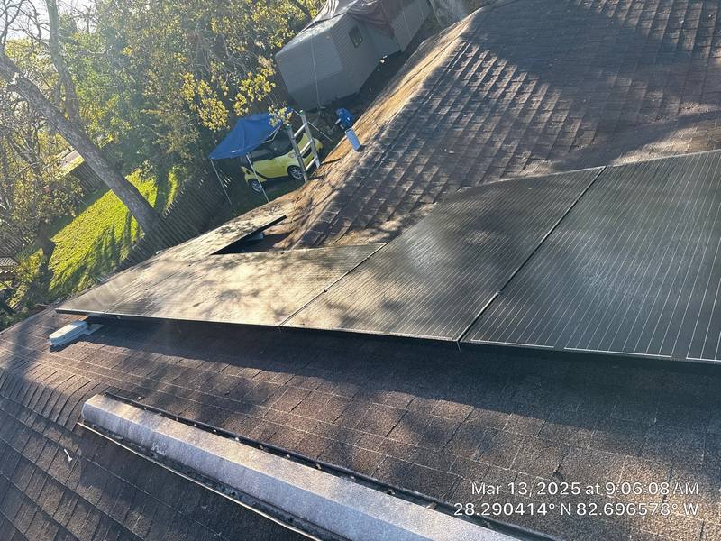 roofing project near Sonata Drive in Port Richey