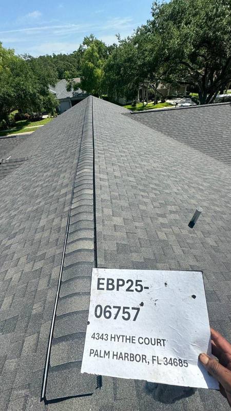 residential shingle roof replacement by Hloska Roofing in Palm Harbor