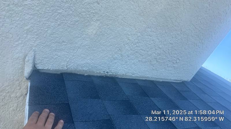 completed roofing project in Wesley Chapel FL