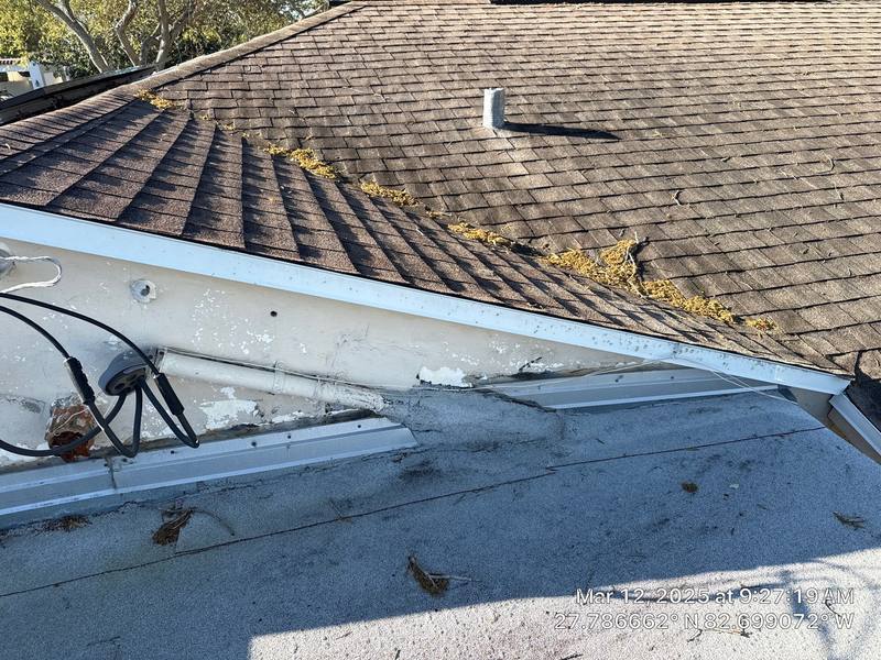 completed roofing project in St. Petersburg FL