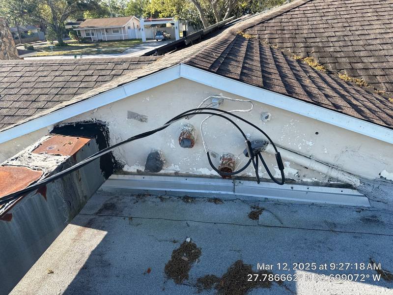 residential roof replacement by Hloska Roofing in St. Petersburg
