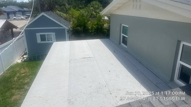 completed roofing project in Tampa FL