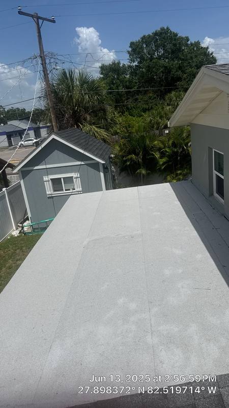 roofing project near S Cortez Rd in Tampa