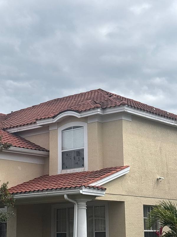 residential tile roof replacement by Hloska Roofing in Dunedin