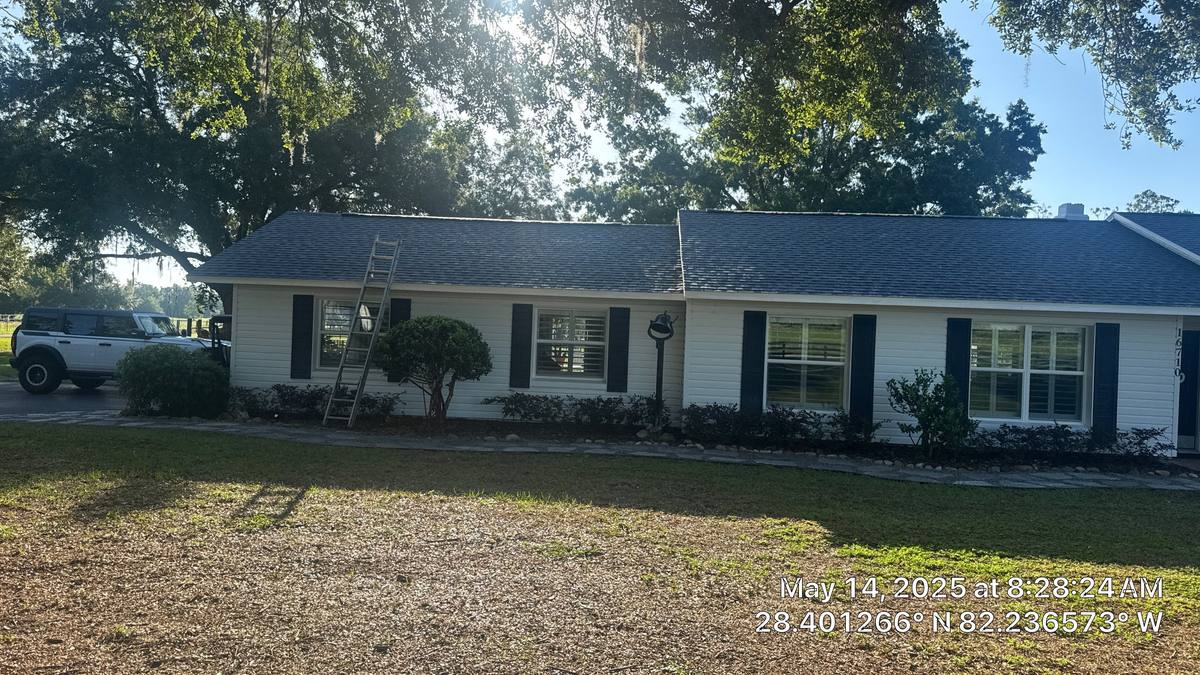 shingle roof replacement in Dade City, Florida