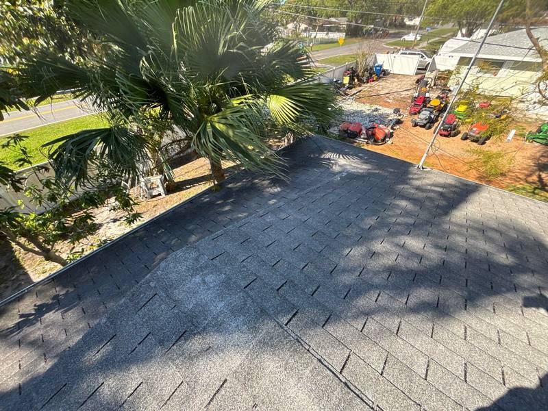 completed roofing project in Clearwater FL