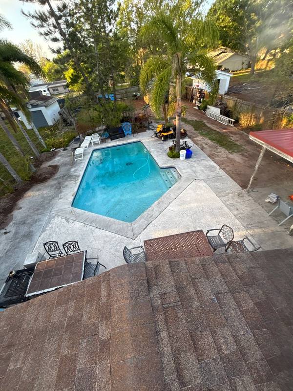 completed roofing project in Tampa FL