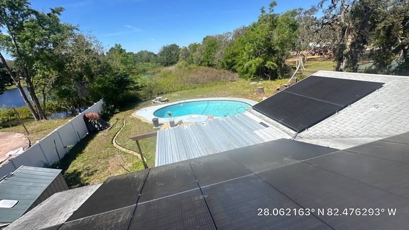 completed roofing project in Tampa FL