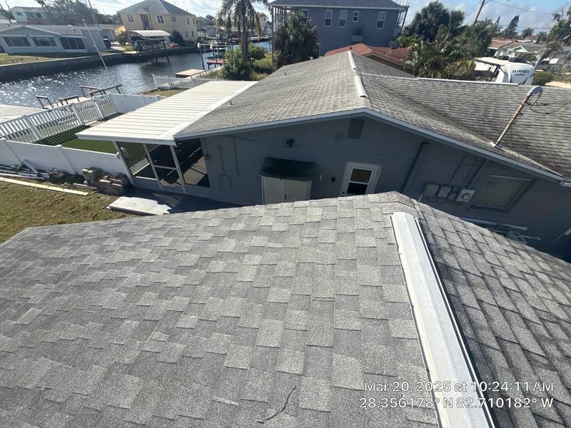 shingle roof replacement in Hudson, Florida