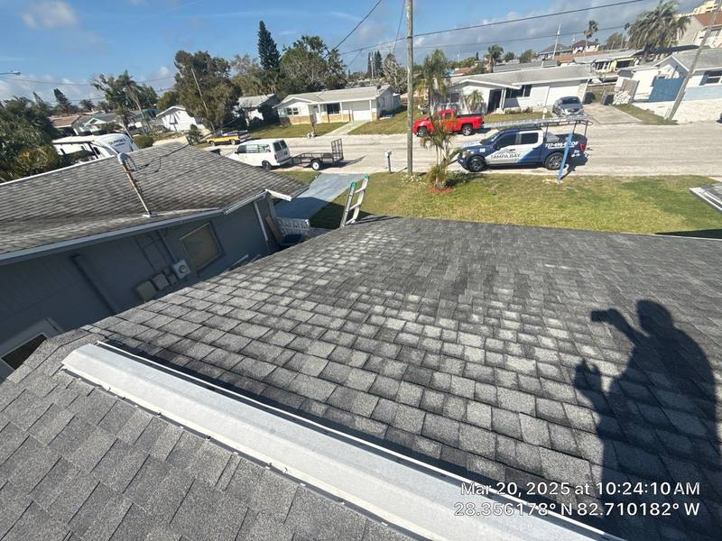 residential shingle roof replacement by Hloska Roofing in Hudson