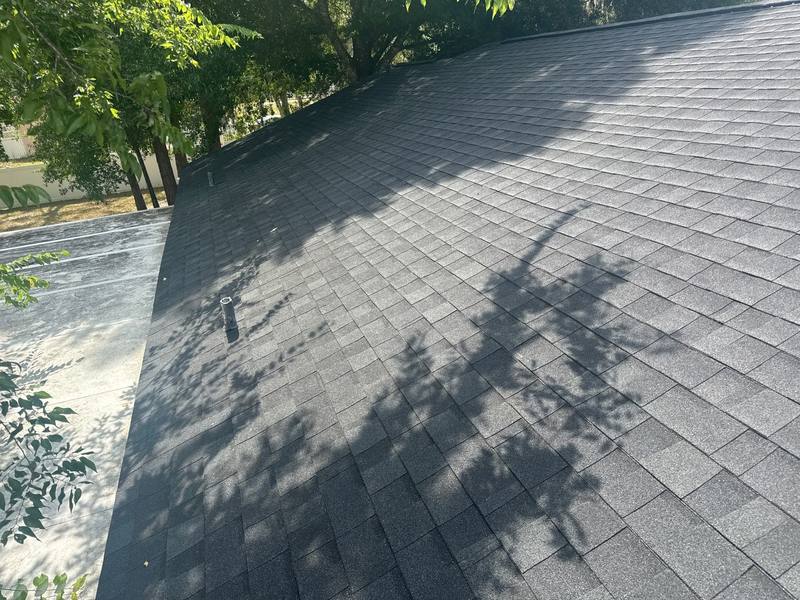 completed roofing project in Wesley Chapel FL