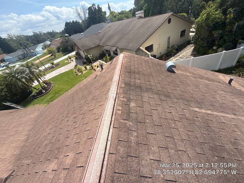 completed roofing project in Hudson FL