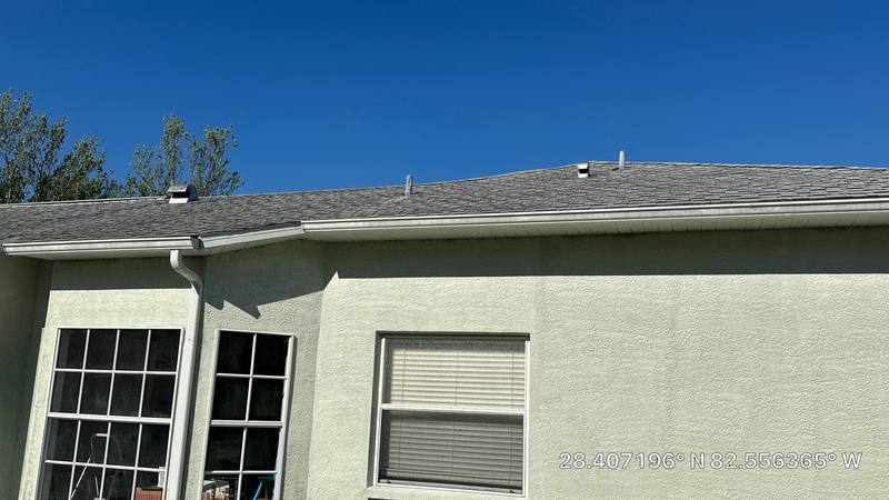 residential shingle roof replacement by Hloska Roofing in Spring Hill