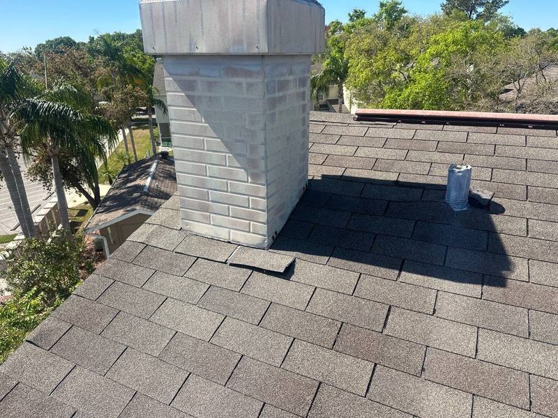 residential roof repair by Hloska Roofing in Tampa