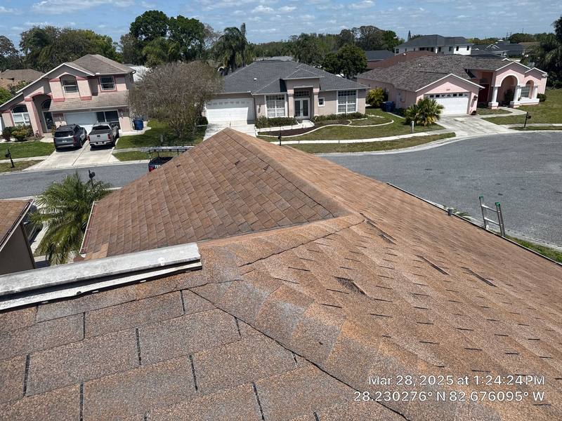 roofing project near Cambria Ct in New Port Richey