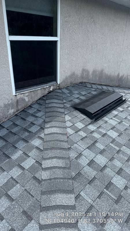 roofing project near Colchester Palms Drive in Tampa