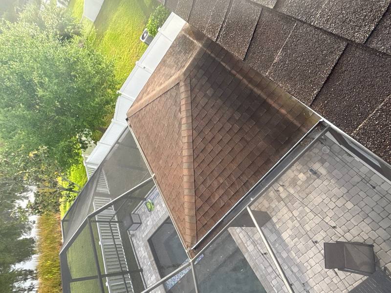 residential shingle roof replacement by Hloska Roofing in Tampa