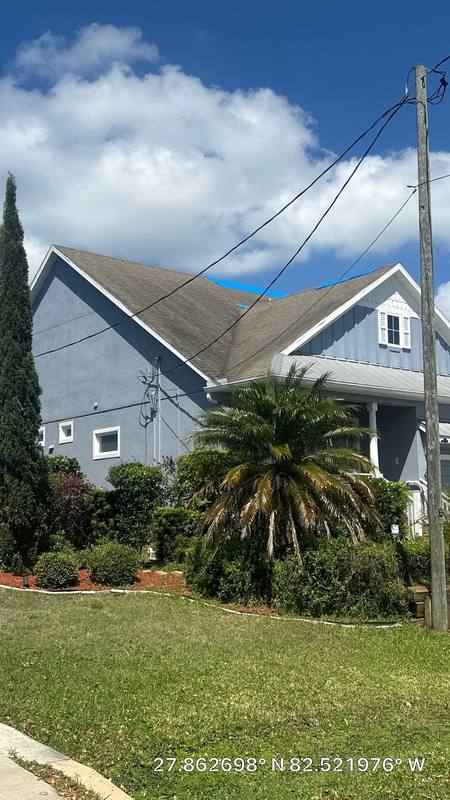 residential shingle roof replacement by Hloska Roofing in Tampa