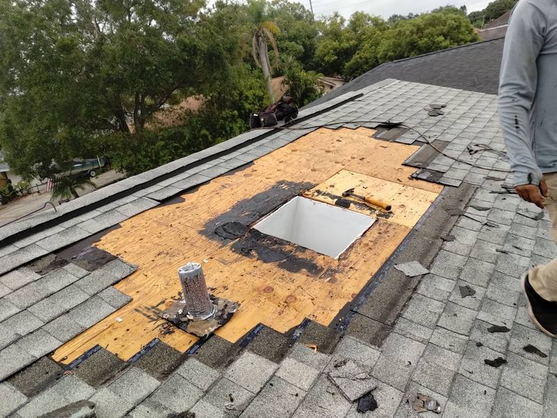 roof repair in Tampa, Florida