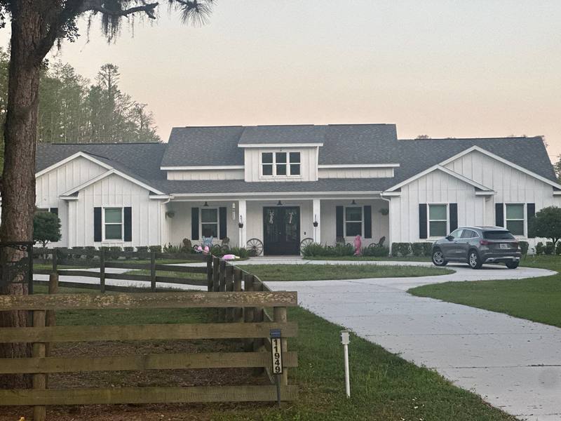 residential roof replacement by Hloska Roofing in Spring Hill