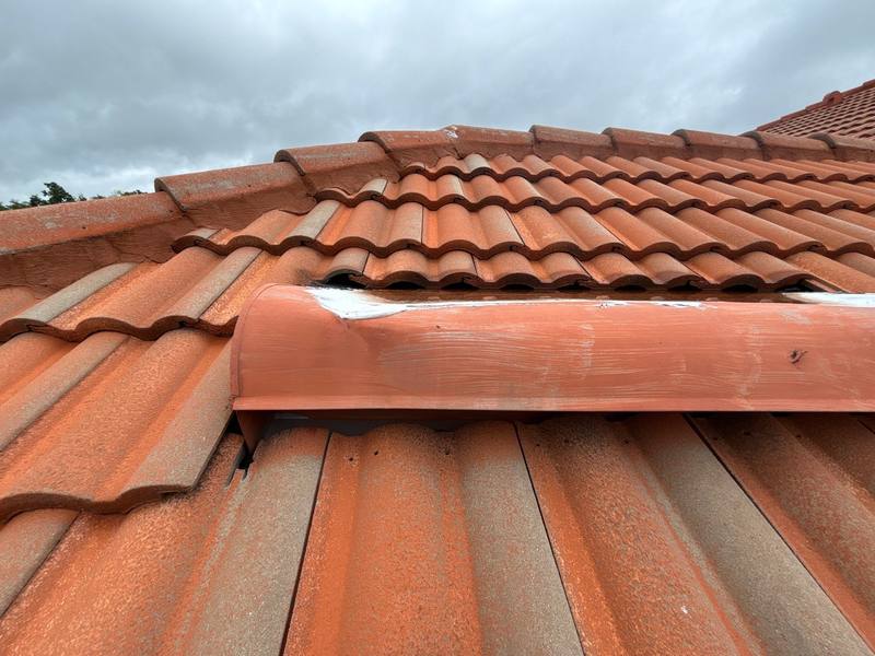 completed roofing project in New Port Richey FL